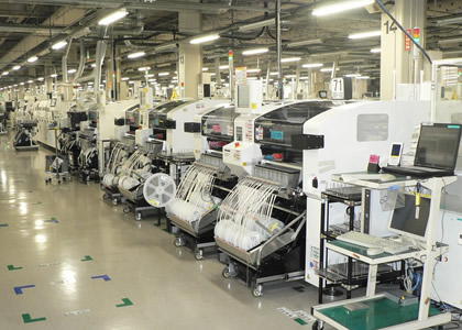 公司生產車間-流水線