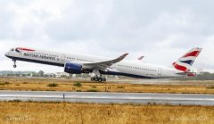 英國航空接收其首架空客A350-1000飛機-寧波海運