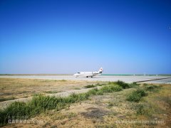 富蘊(yùn)機(jī)場校飛工作圓滿完成-廈門國際快遞