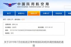 7月航班正常率不達標 多家航司機場被通報批評-上?？者\