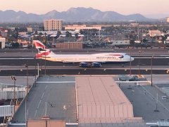 廣州出口空運-英航747完成最后一班鳳凰城航班 將改787執飛