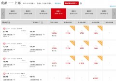 北美國際空運-同為經濟艙票價相差約2倍 川航推出經濟艙新運價體系