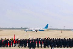 十大空運公司-三峽機場順利保障福建援宜支援隊平安凱旋