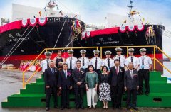 陽明海運舉行2,800TEU“碩明輪”及“洋明輪”新船命名典禮（附圖）