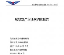 川航“中國機長”調查報告出爐 最大可能原因公布