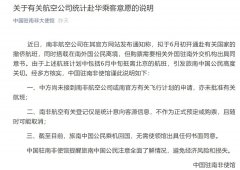 南非航空擬開通抵離北京的航班 中使館：未接到申請（附圖）