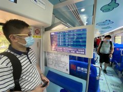 北京地鐵機場線更換通訊系統 航班信息可實時顯示