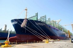 HMM一邊投放世界最大的集裝箱船，一邊閑置運力（附圖）