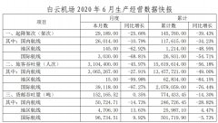 同比降25.66%；旅客吞吐量310.4萬(wàn)人次
-美國(guó)空運(yùn)