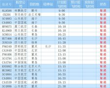 寧波櫟社國(guó)際機(jī)場(chǎng)已取消航班41架次
-沙特的空運(yùn)價(jià)格