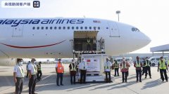 在獲得馬來西亞醫藥監管部門許可后
-國際空運